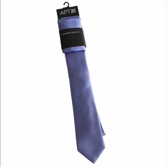 Apt. 9 Solid Skinny Tie & Pocket Square Set - Picture 1 of 7